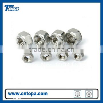 High precision Hydraulic carbon steel zinc plated hexagon nut