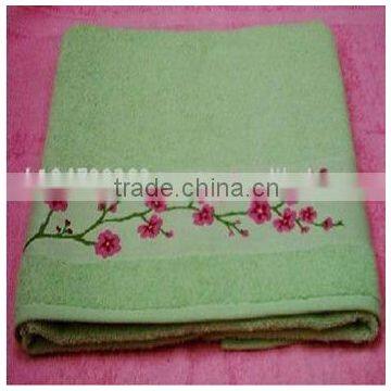 100% Cotton Embroidered Towel