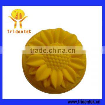 Durable bakeware Big Sunflower 3d Silicone mold for soap