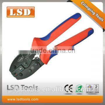 Flag female insulated terminals connector,ratchet crimping tool,electrician crimper LY-07FL
