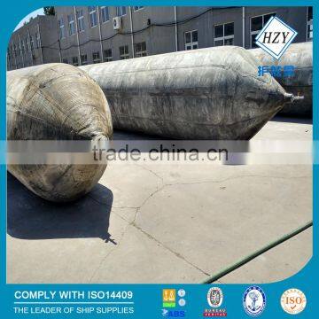 Marine salvage inflatable rubber air bags for boat