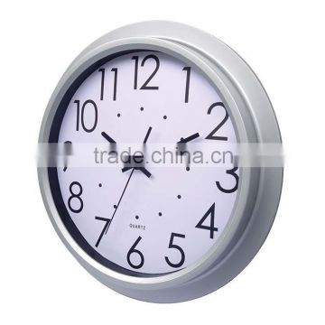 14' Simple Plastic Round Wall Clock