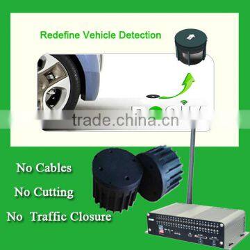 New Generation Wireless Traffic Transmitter Vehicle Detection Network for Intelligent Traffic Light Control