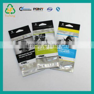 Small Aluminum foil plastic bags zipper plastic bag