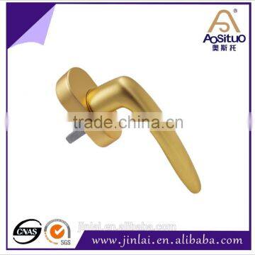 High class electroplating window handle tilt and turn,espagnolette handle