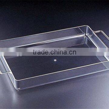 Custom Clear Rectangular Acrylic Tray