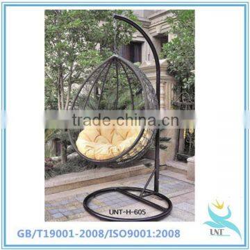 China swing egg chair 2015---new design rattan swing egg chair hot sale