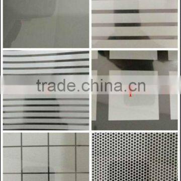 white matt high quality decorative film for window glass/office glass