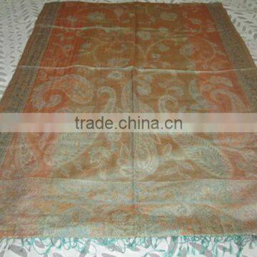 SILK & WOOL STOLE photo-5