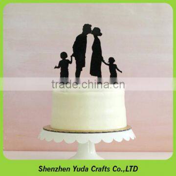 Love family members cake topper wholesale aniversary cake topper custom