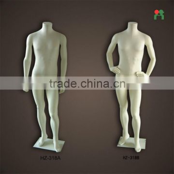 2014 popular window display FRP male headless mannequin/model on sale fitting mannequin HZ-318