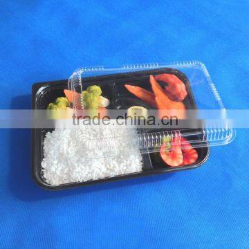 Plastic Disposable Lunch Box With Compartments photo-2