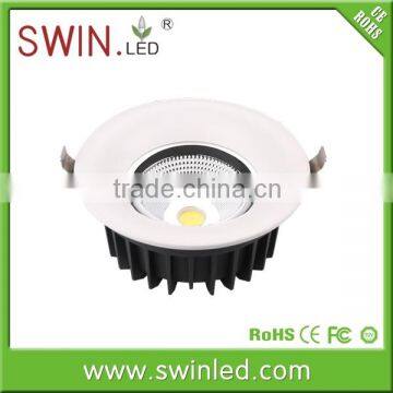 Alibaba supplier Diameter 200mm Cutting size 180mm 50w cob led downlight 4750lm