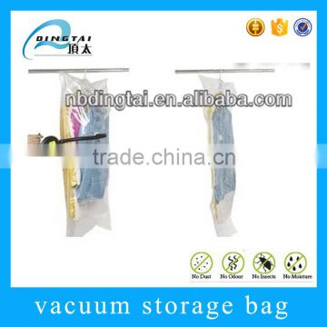 Storage organizer space save rectangle hanging vacuum seal bag