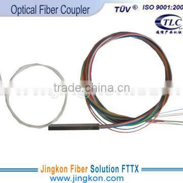 PLC 8 way fiber optical coupler