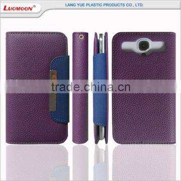 Litchi Pattern Universal Mobile Phone Diary Case Cover photo-2