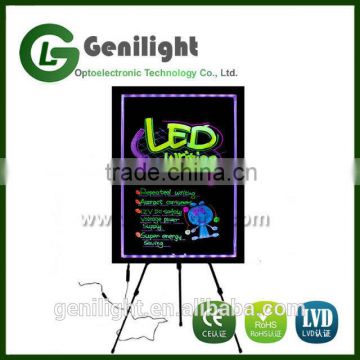 LED Message Writing Board, Flashing Menu Sign Board, Remote Controlled Multiple Colors & Flash Modes