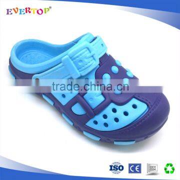 Evertop 2017 fashion new design boys eva garden clogs slippers and sandal wholesale cute clogs