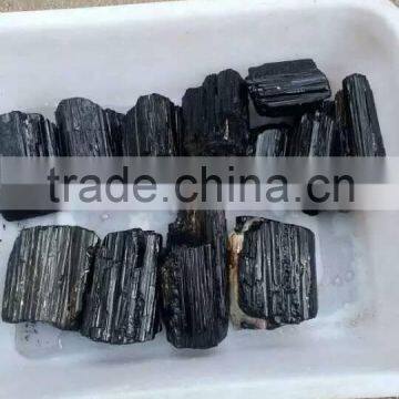 Wholesale natural black tourmaline rough crystal quartz rock raw stone