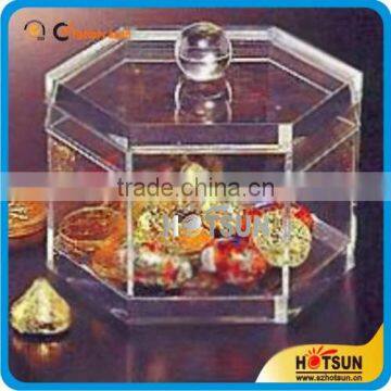 clear plexiglass packaging boxes with lid