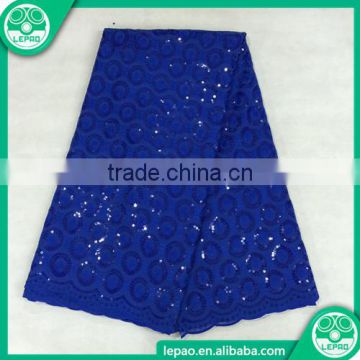 Low Price Africa Cotton Sequins Fabric,Shining Nigeria Cloth,50MT MOQ photo-3