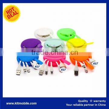 Smile 4 in 1 Charging Cable Mulit Colors Option photo-3