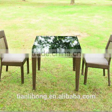 Fashion golden brown rattan/wicker furniture