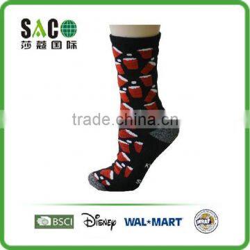 Colourful Irregular Shape Jacquard Man Socks photo-4