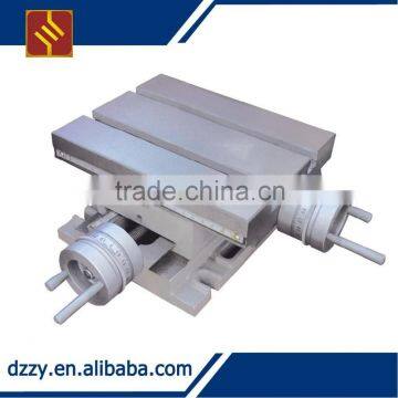 fixed cross working table for milling and drilling machine