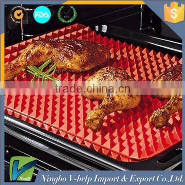 Non-stick Silicone Pyramid Pan Baking Mat Mould Cooking Sheet