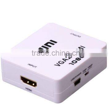 MINI VGA TO HDMI UP SCALER 1080P (SCALER) Supports up to 1920x1080@60Hz