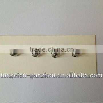 Tungsten heater for electronic gun filament small tungsten coils