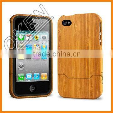 Durable ECO Customized Fine Quality Bamboo Case for Iphone Recycled Material photo-3