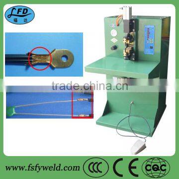 Connector welder capacitance discharge welder