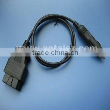 OBD tools OBD2 to cigar lighter male cable