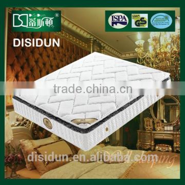 Pocket spring pillow top mattress for sale hotel furniture dubai mattress