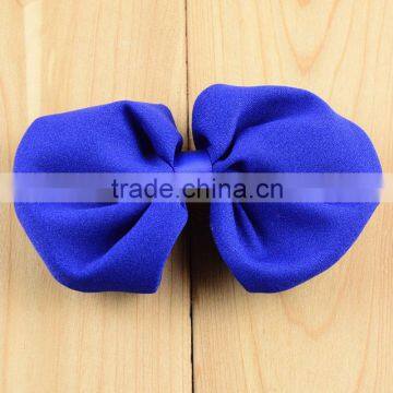 Chiffon Fabric Hair Bows Tie Wholesale Hair Pin Chiffon Bow Flowers photo-4