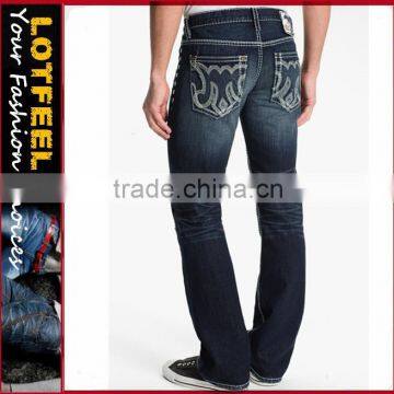 jeans and shirts new style slim fit man denim jeans pents export jeans mj jeans(LOTD116)