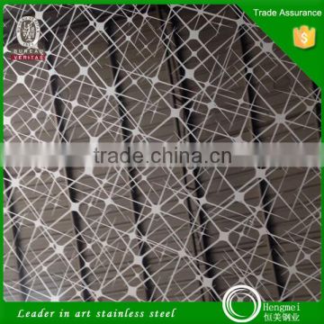 photo chemical bamboo pattern stainless steel etching sheet for wall panels