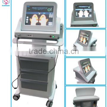 Creatived 2016 mature USA HIFU Focused technlogy machine Eversun Manufactory quality Facial hifu wrinkle removal beauty machine