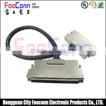 factory supply SCSI 100-pin male to SCSI 100-pin male cable