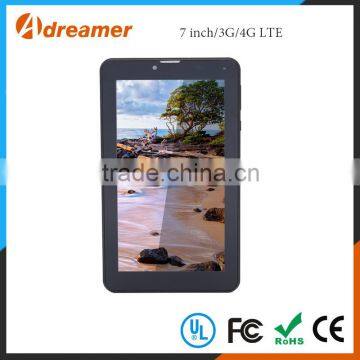 Multi Communication Modes Quad Core 1.0 GHz CPU Square Screen 7 Inch pc Tablet