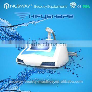 Expression Lines Removal HIFUSHAPE Nubway Hifu Slimming Eyes Wrinkle Removal Machine / Ultrasound HIFU / HIFU Beauty Equipment High Frequency Skin Machine