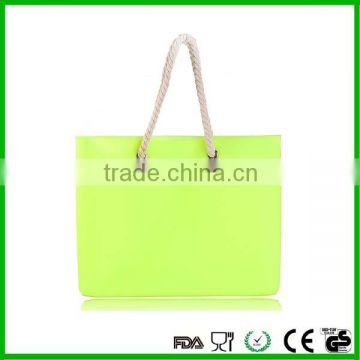 Top quality Custom printed canvas shopping bag ladies handbags