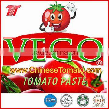 70g Tomato Paste of VEGO Brand Packing in Sachet