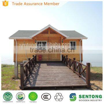 Single Floor Prefabricated Wooden House ST-WH04 for Sale