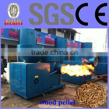 biomass wood pellet burner replacing of oil/gas burner for hot water boiler