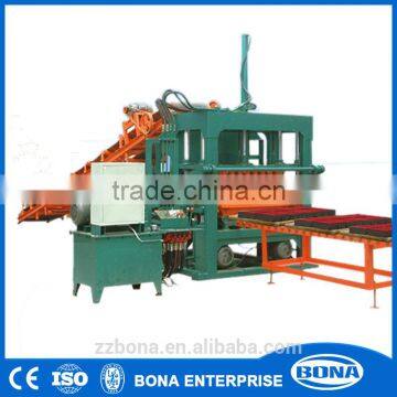 Concrete brick making machine China with design pdf