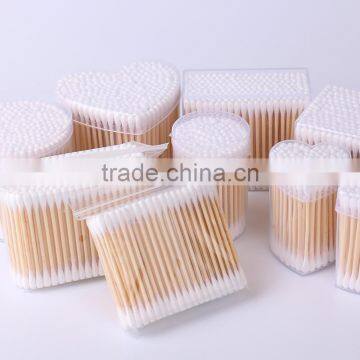 JIEJIEYA bamboo stick cotton ear buds with different packaging