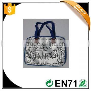 DK21496 DIY bag, Size 32x26x2cm, environmental material: Nail color cloth 600D